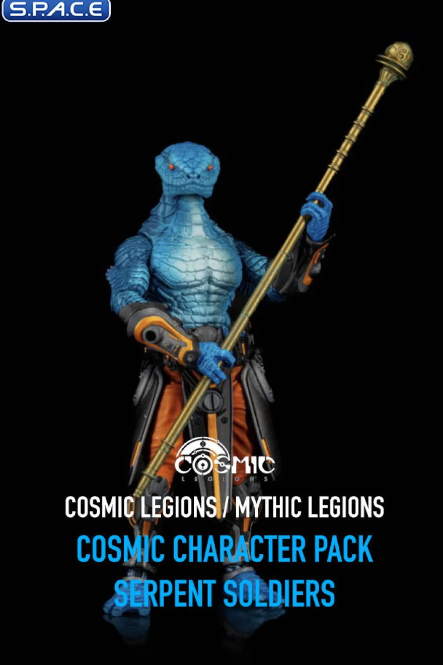 Serpent Soldiers Character Pack (Cosmic Legions)