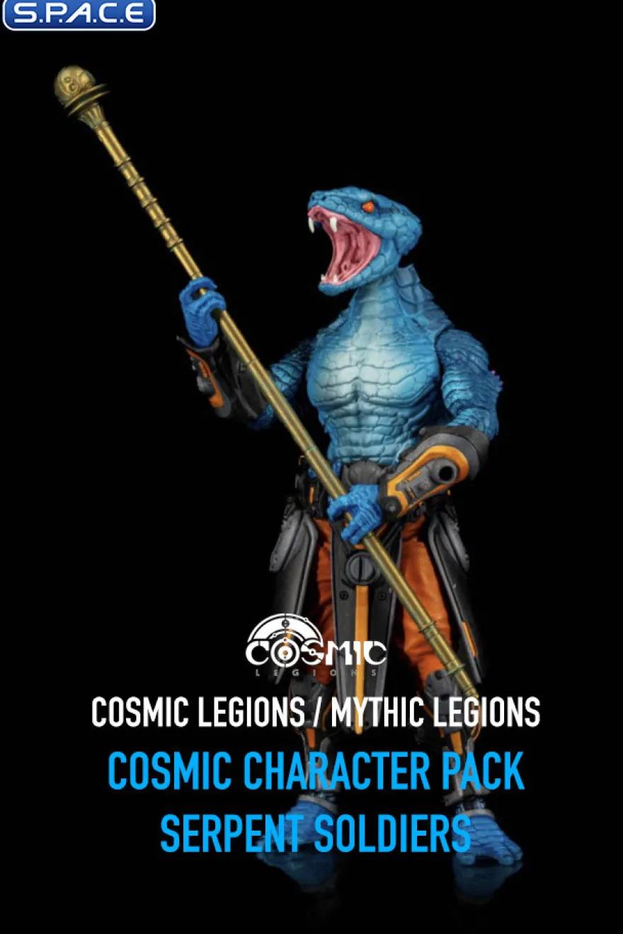 Serpent Soldiers Character Pack (Cosmic Legions)