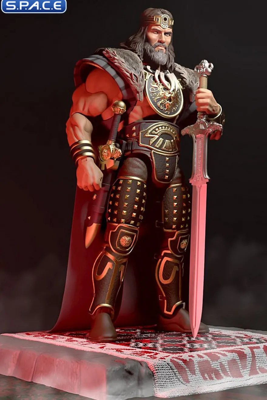 Set of 2: Ultimate King Conan & Throne of Aquilonia