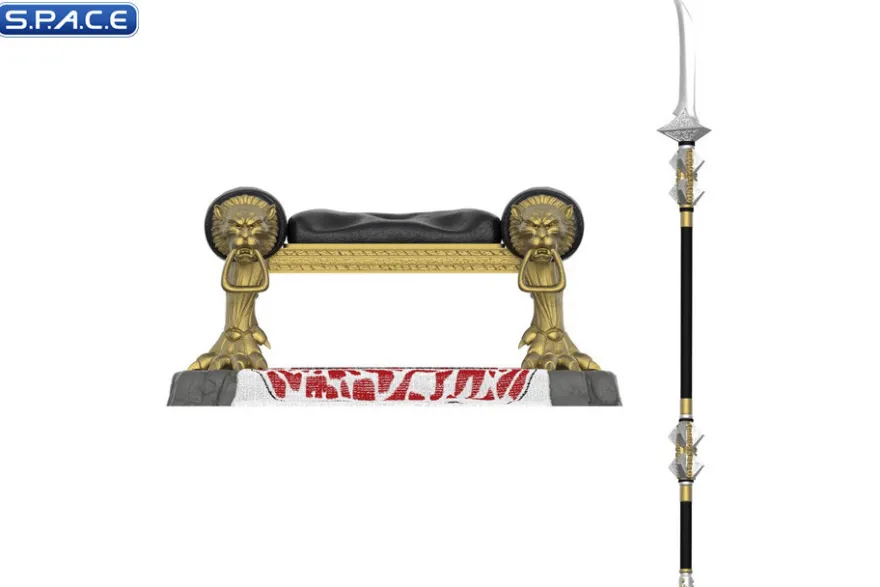 Set of 2: Ultimate King Conan & Throne of Aquilonia