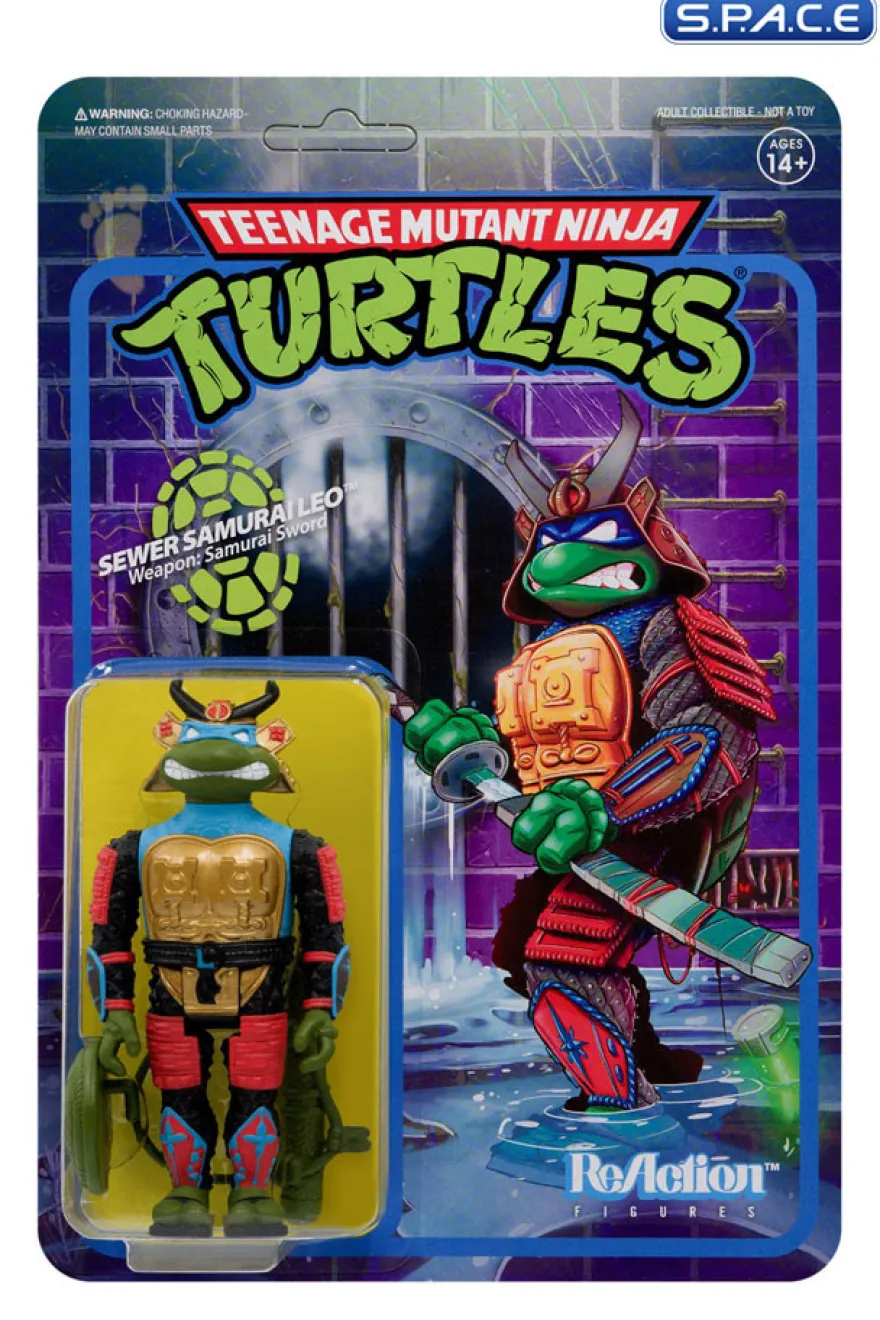 Sewer Samurai Leo ReAction Figure