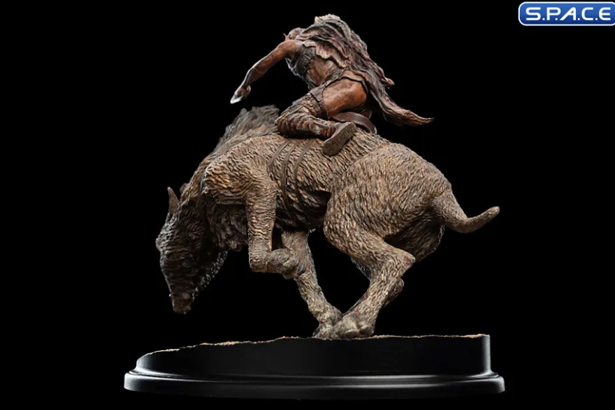 Sharkû on Warg Mini-Statue