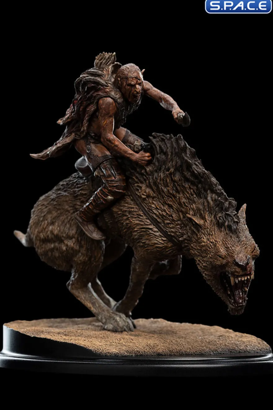 Sharkû on Warg Mini-Statue