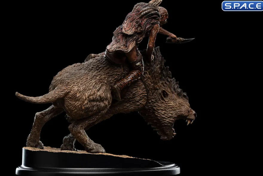 Sharkû on Warg Mini-Statue