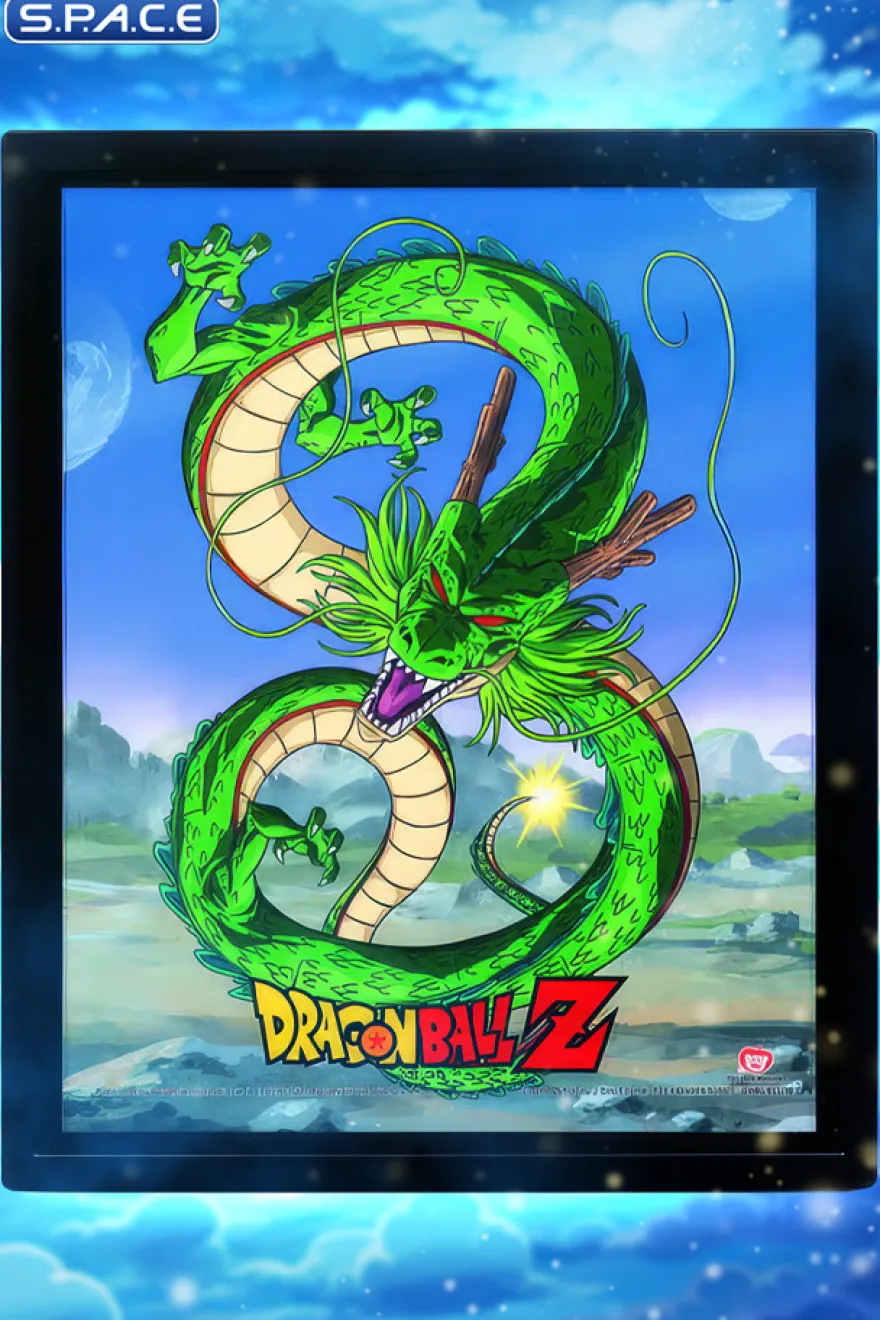 Shenron Unleashed framed 3D Lenticular Poster