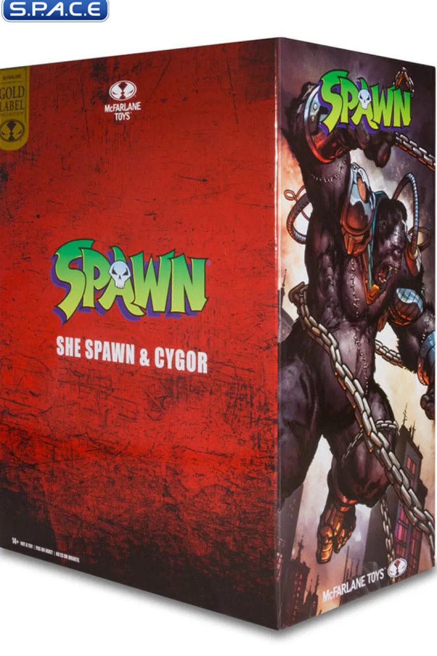 She-Spawn & Cygor Gold Label Collection 2-Pack