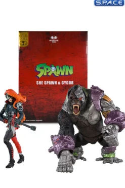 She-Spawn & Cygor Gold Label Collection 2-Pack