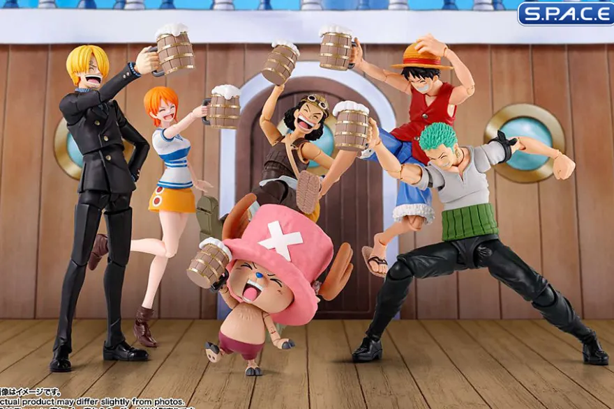 S.H.Figuarts The Straw Hat Crew Party Set