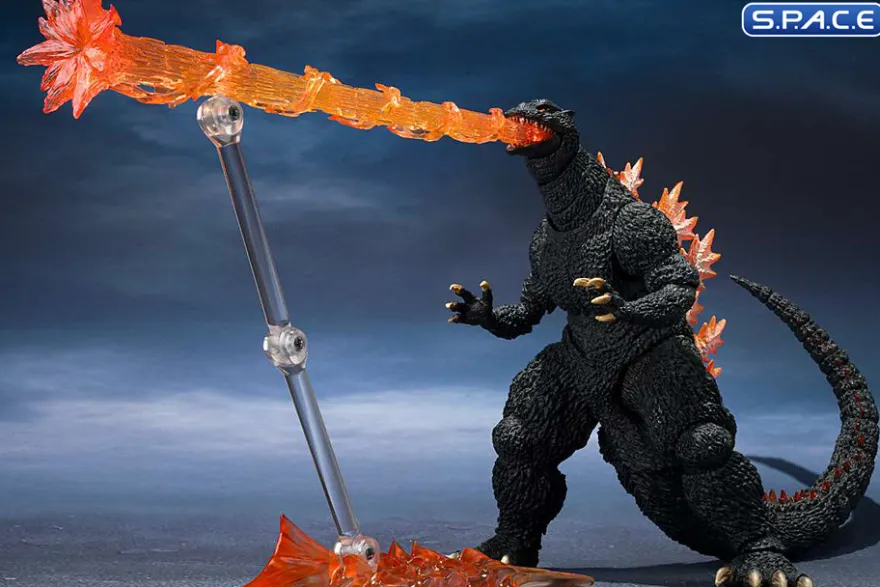 S.H.MonsterArts Godzilla Heat Ray Version vs. New Gotengo