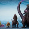 S.H.MonsterArts Godzilla 2nd Form & 3rd Form & Giant Unknown Creature Set