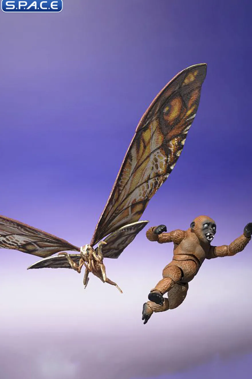 S.H.MonsterArts Suko & Mothra 2-Pack