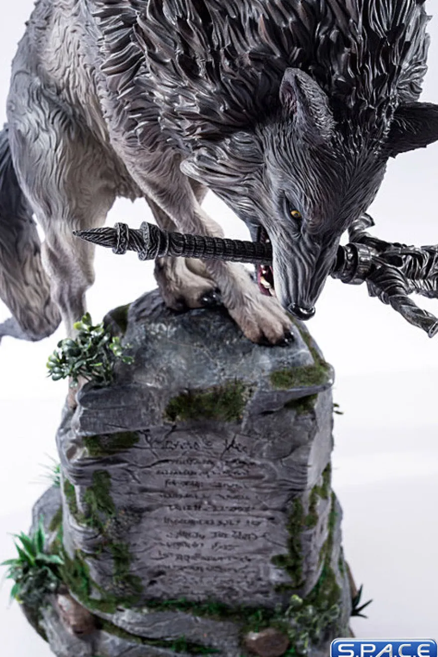 Sif the great grey Wolf Statue