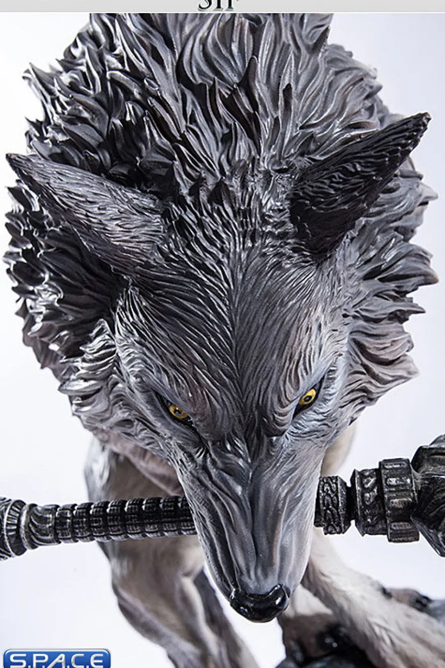 Sif the great grey Wolf Statue