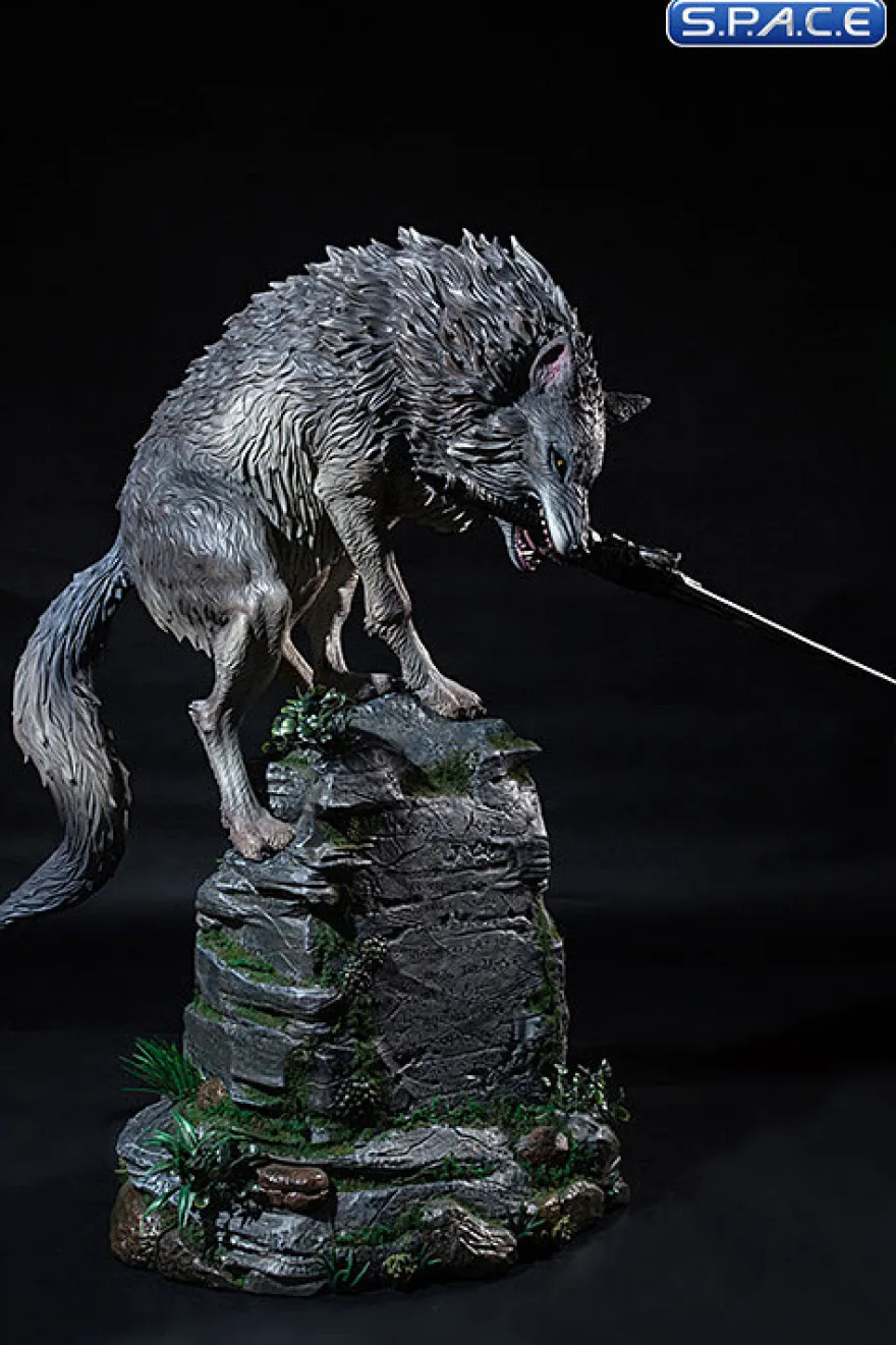 Sif the great grey Wolf Statue