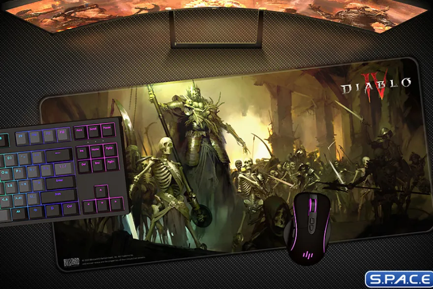 Skeleton King Mousepad XL