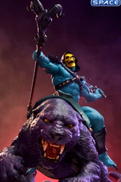 Skeletor & Panthor Classic Deluxe Maquette