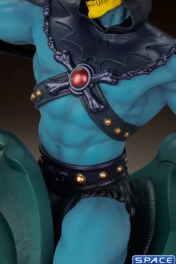 Skeletor & Panthor Classic Deluxe Maquette