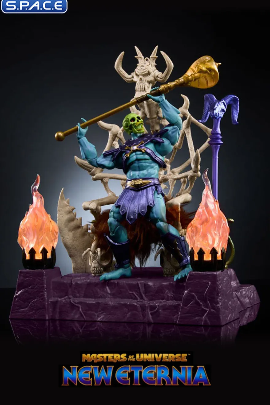 Skeletor & Throne from New Eternia