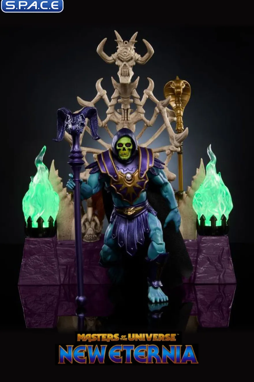 Skeletor & Throne from New Eternia Signature Edition