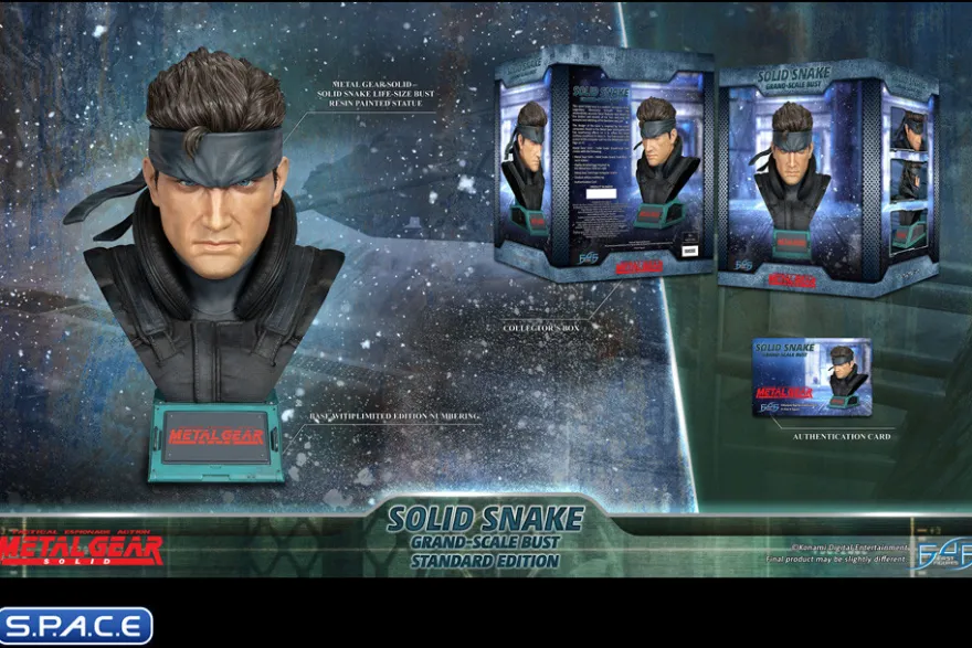 Solid Snake Grand Scale Bust