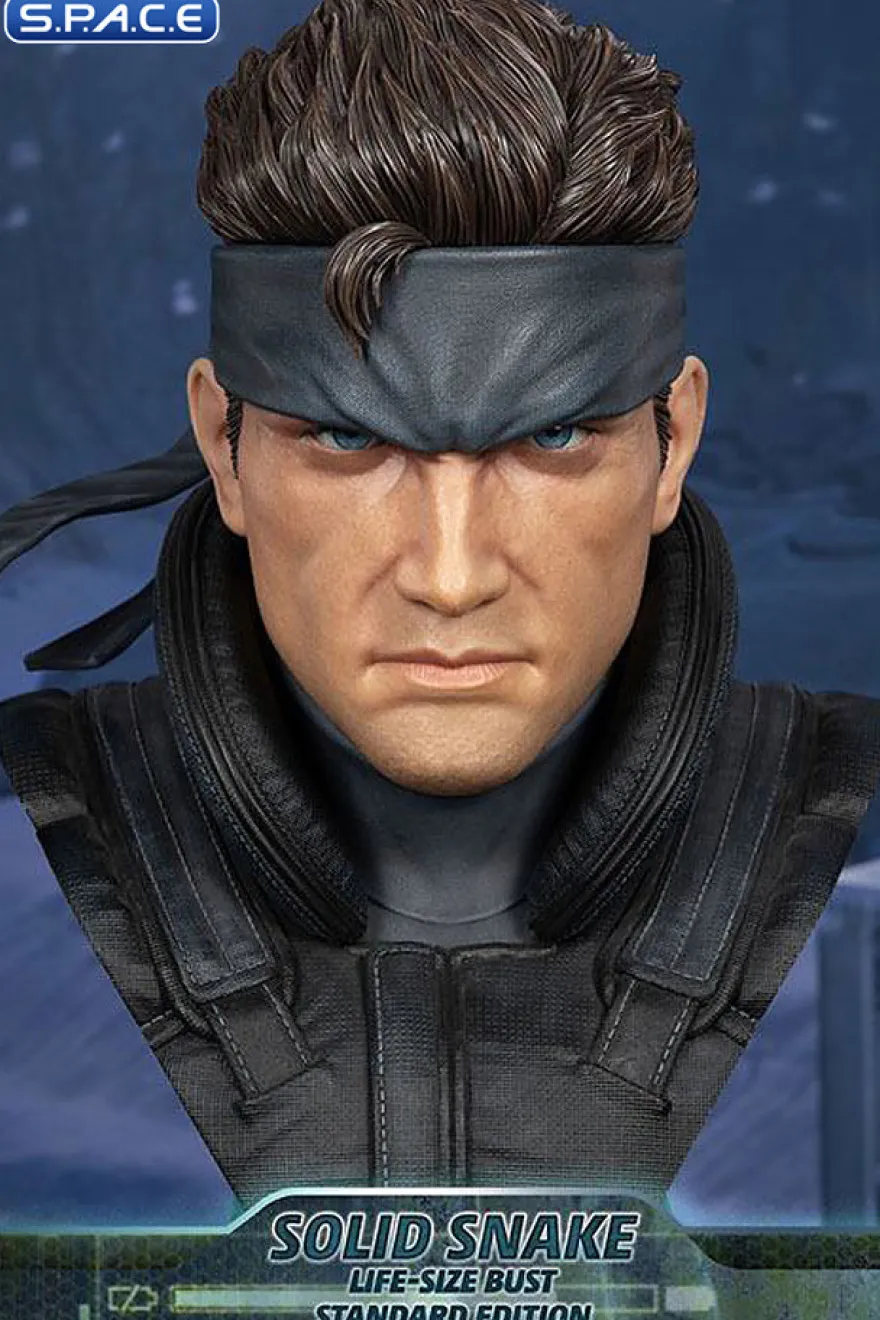 1:1 Solid Snake Life-Size Bust