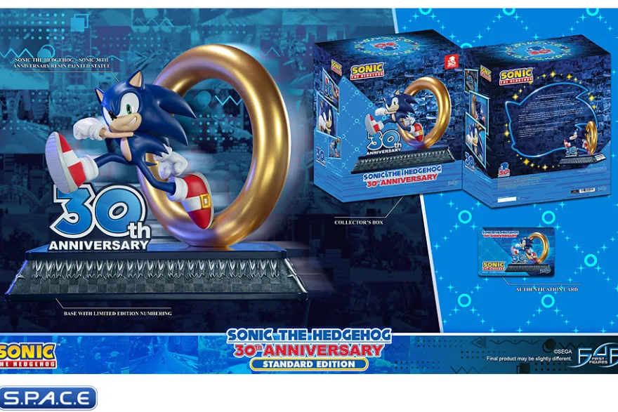 Sonic the Hedgehog 30th Anniversary Statue