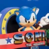 Sonic the Hedgehog Titel Screen Statue