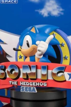 Sonic the Hedgehog Titel Screen Statue