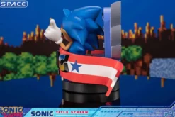 Sonic the Hedgehog Titel Screen Statue