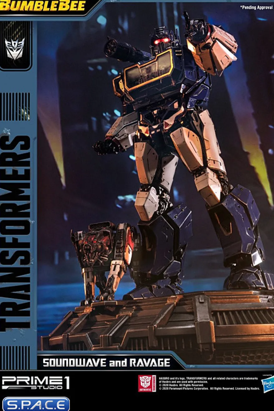 Soundwave and Ravage