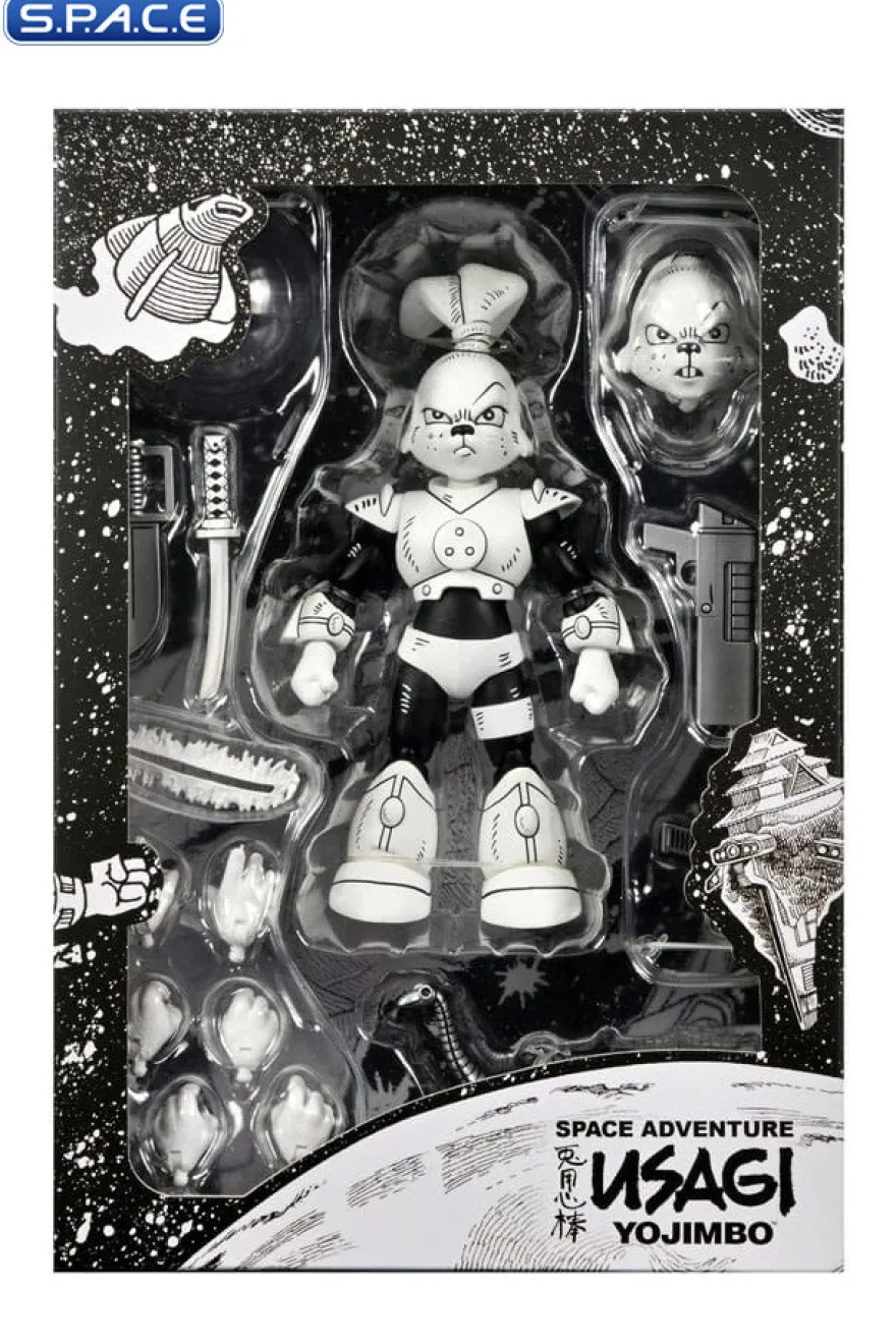 Space Usagi Yojimbo - black & white Version