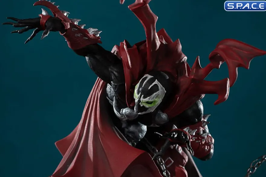 Spawn Black White & Red All Over Statue
