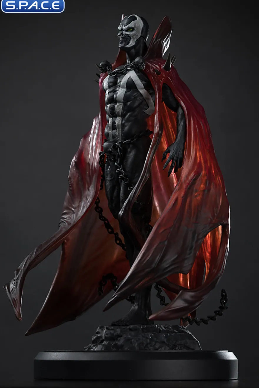 Spawn by Pupeteer Lee Black White & Red All Over Statue