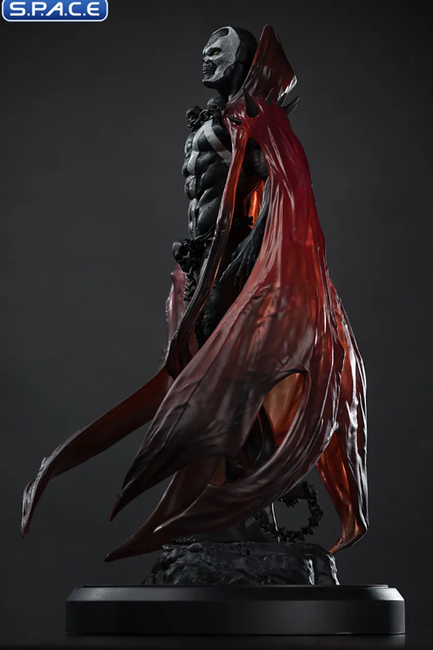 Spawn by Pupeteer Lee Black White & Red All Over Statue