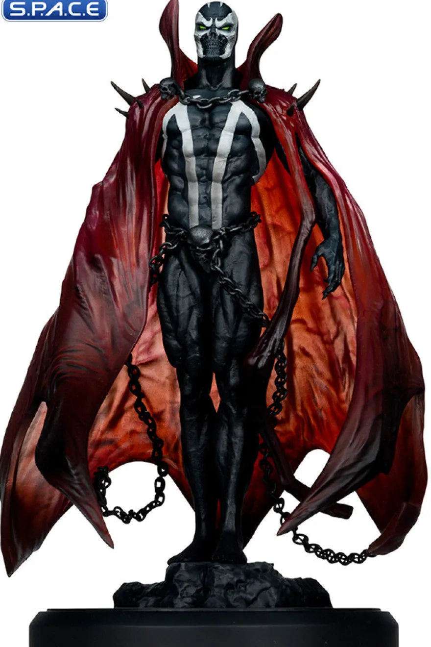 Spawn by Pupeteer Lee Black White & Red All Over Statue