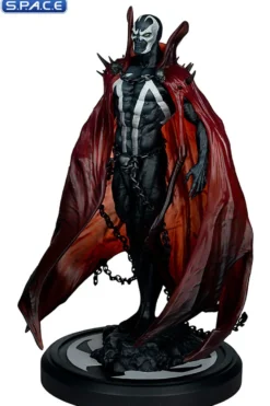 Spawn by Pupeteer Lee Black White & Red All Over Statue