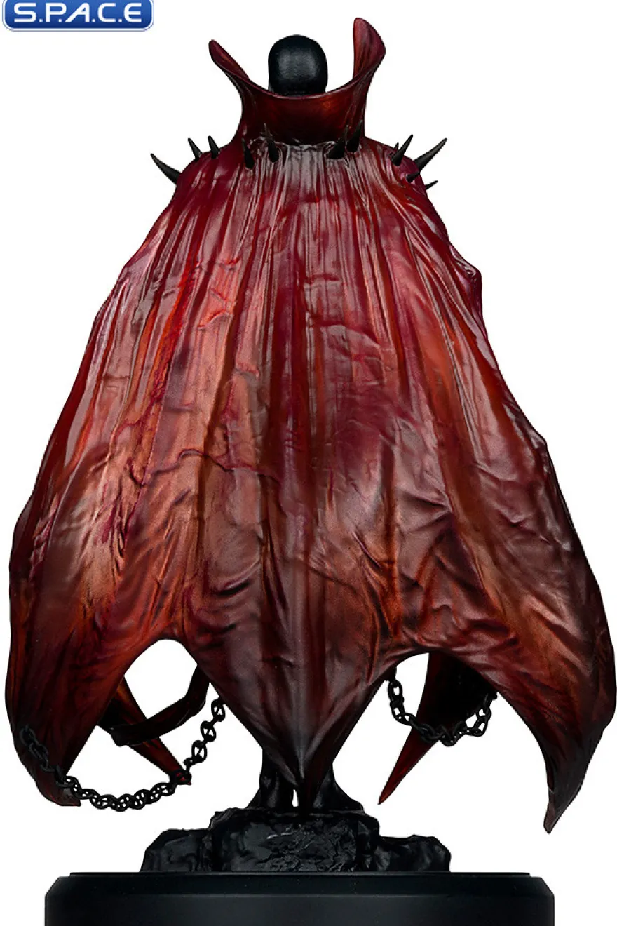 Spawn by Pupeteer Lee Black White & Red All Over Statue