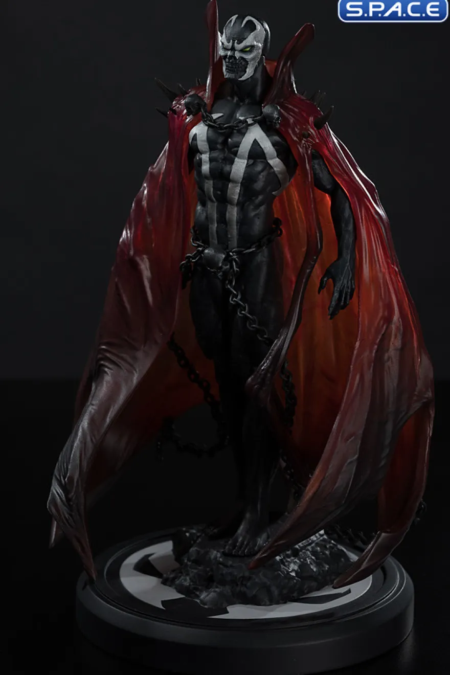 Spawn by Pupeteer Lee Black White & Red All Over Statue