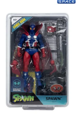 Spawn 1977 red & blue Suit - Platinum Edition