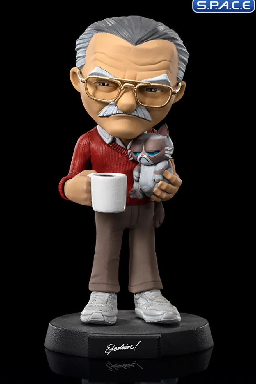 Stan Lee with Grumpy Cat MiniCo. Vinyl Figure