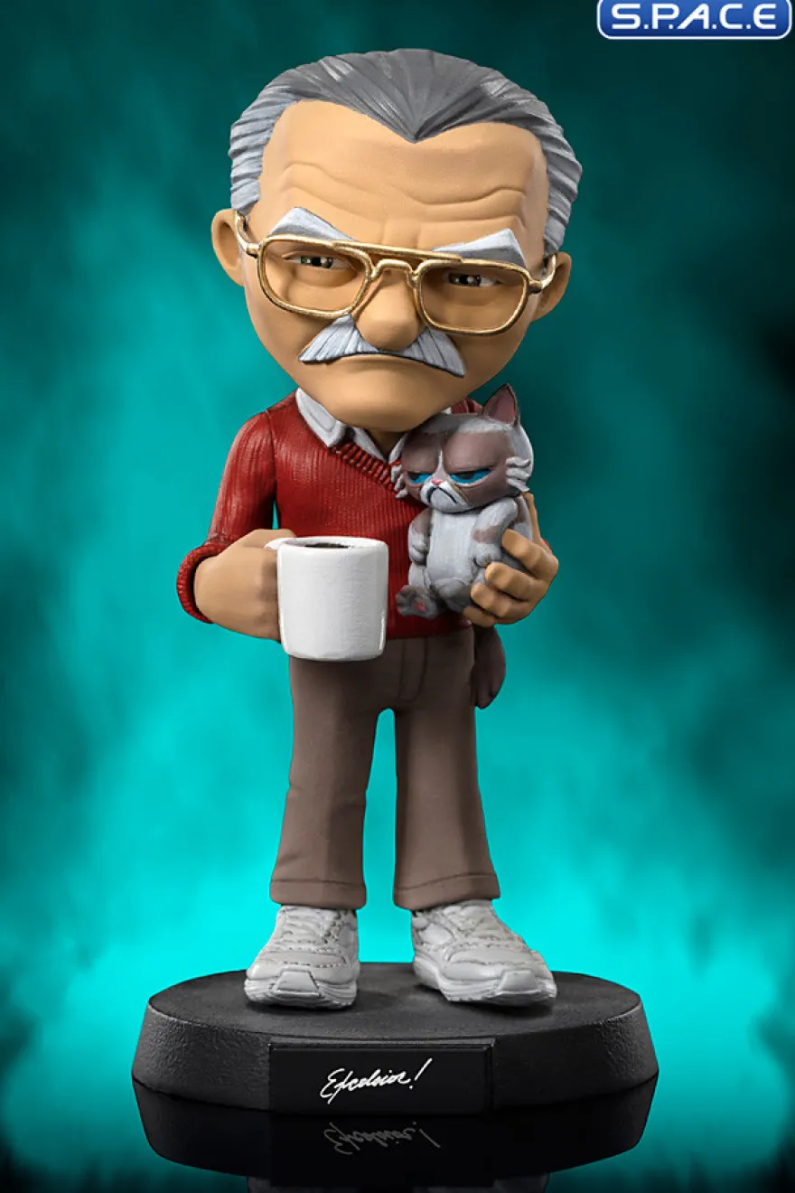 Stan Lee with Grumpy Cat MiniCo. Vinyl Figure