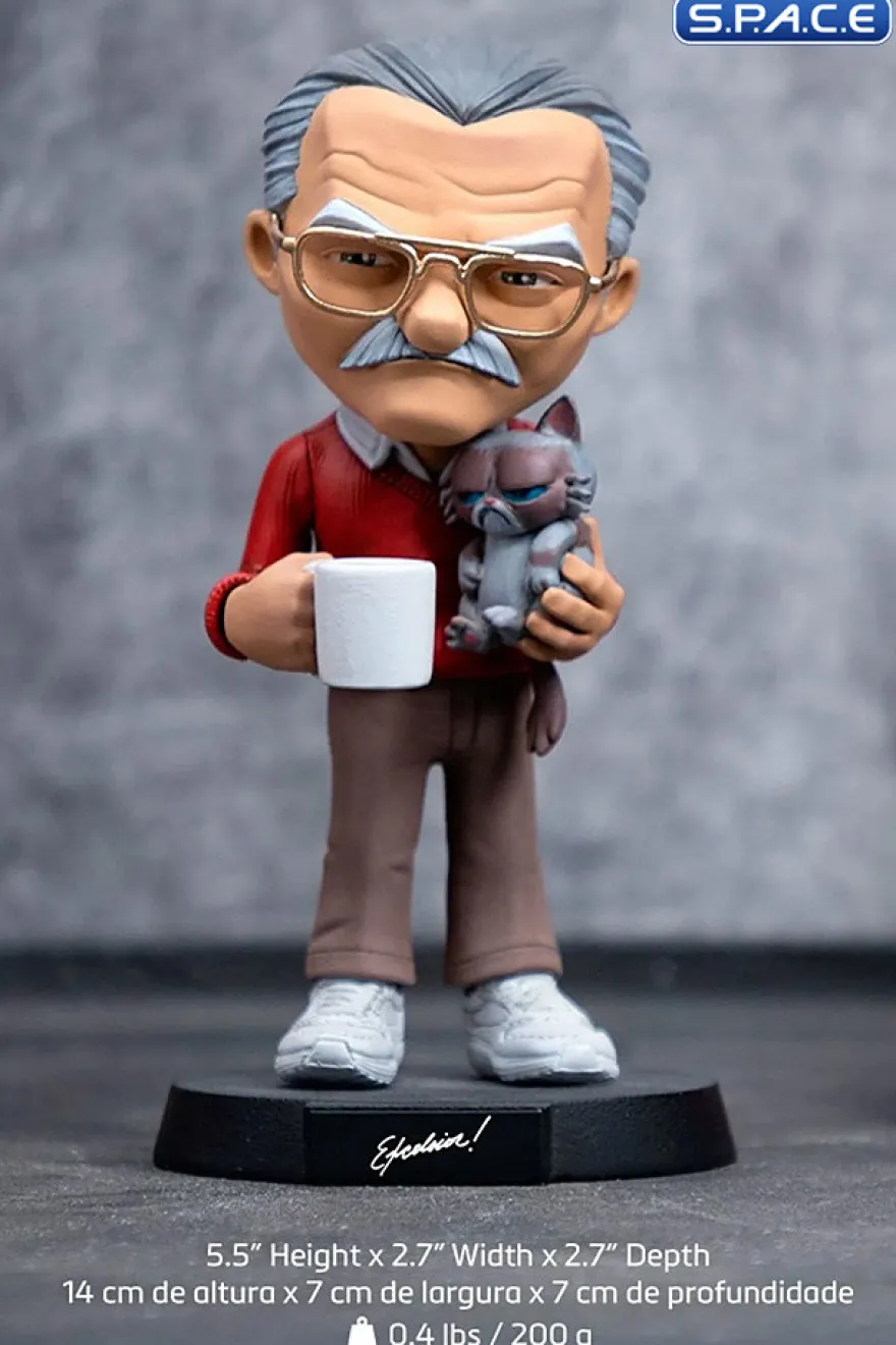 Stan Lee with Grumpy Cat MiniCo. Vinyl Figure