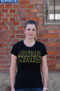 Star Wars Logo Girlie T-Shirt black