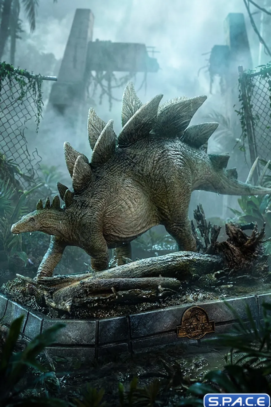 Stegosaurus Jurassic Park Icons Mini-Statue