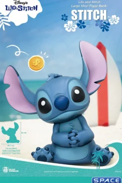 Stitch Large Vinyl Piggy Bank
