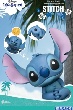 Stitch Large Vinyl Piggy Bank