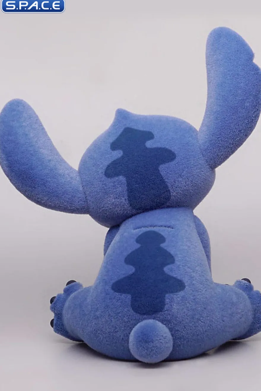 Stitch Money Bank - flocked Version