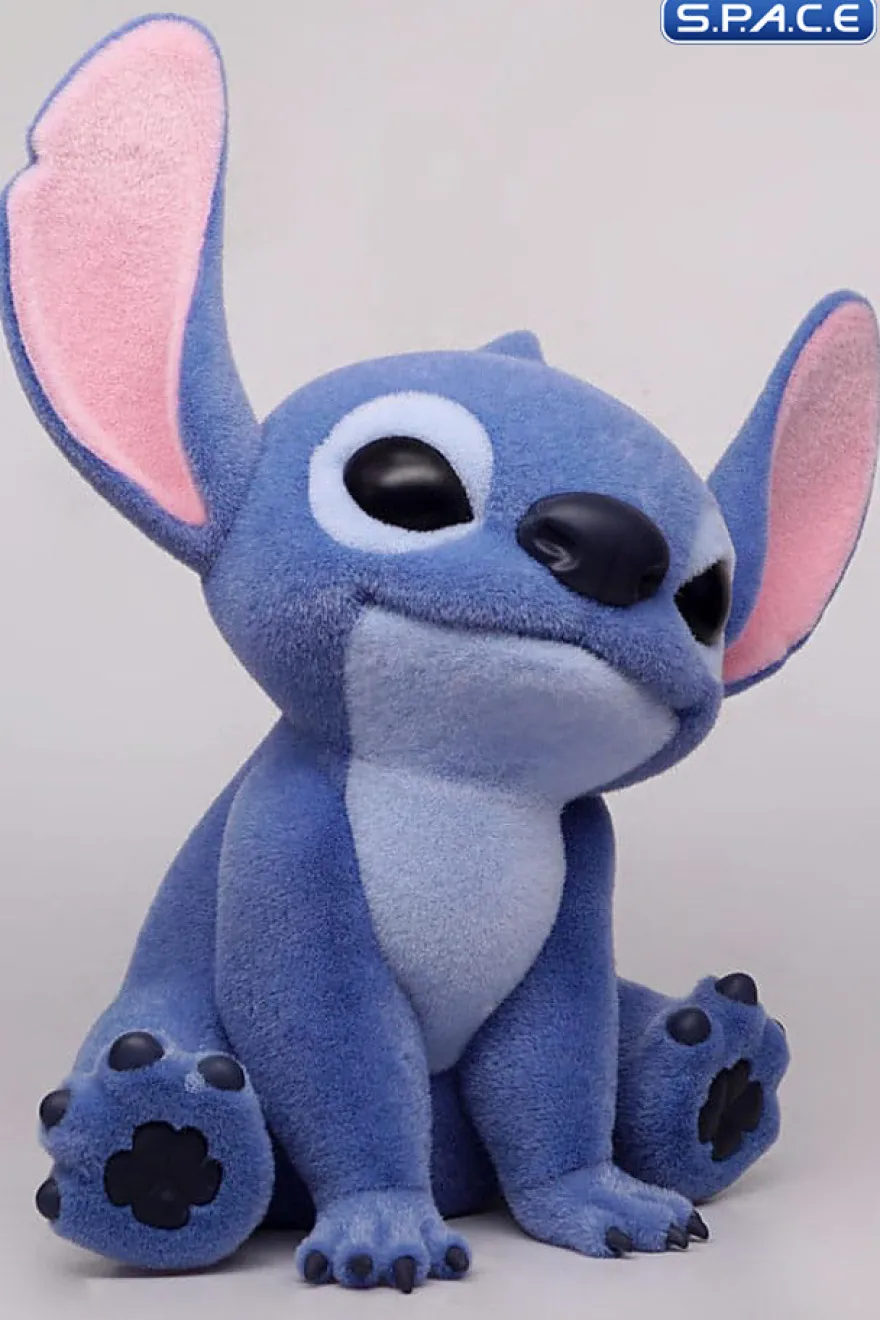 Stitch Money Bank - flocked Version