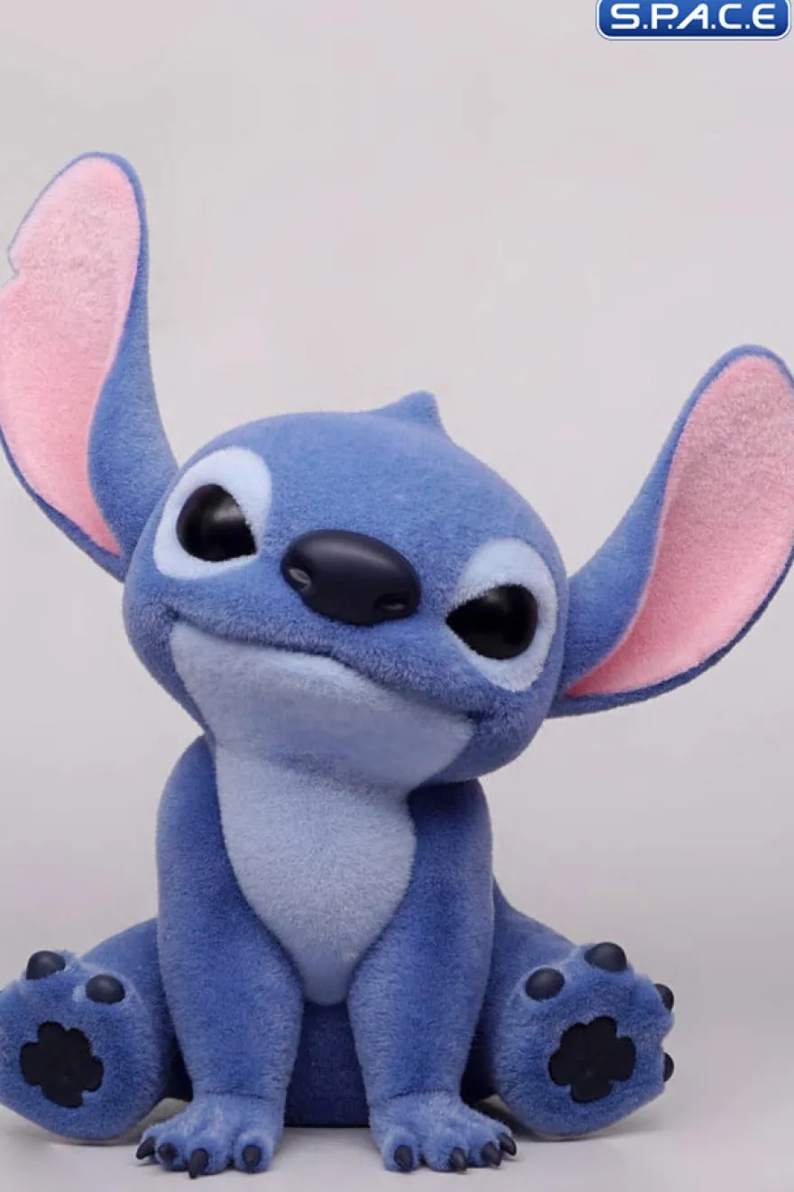 Stitch Money Bank - flocked Version