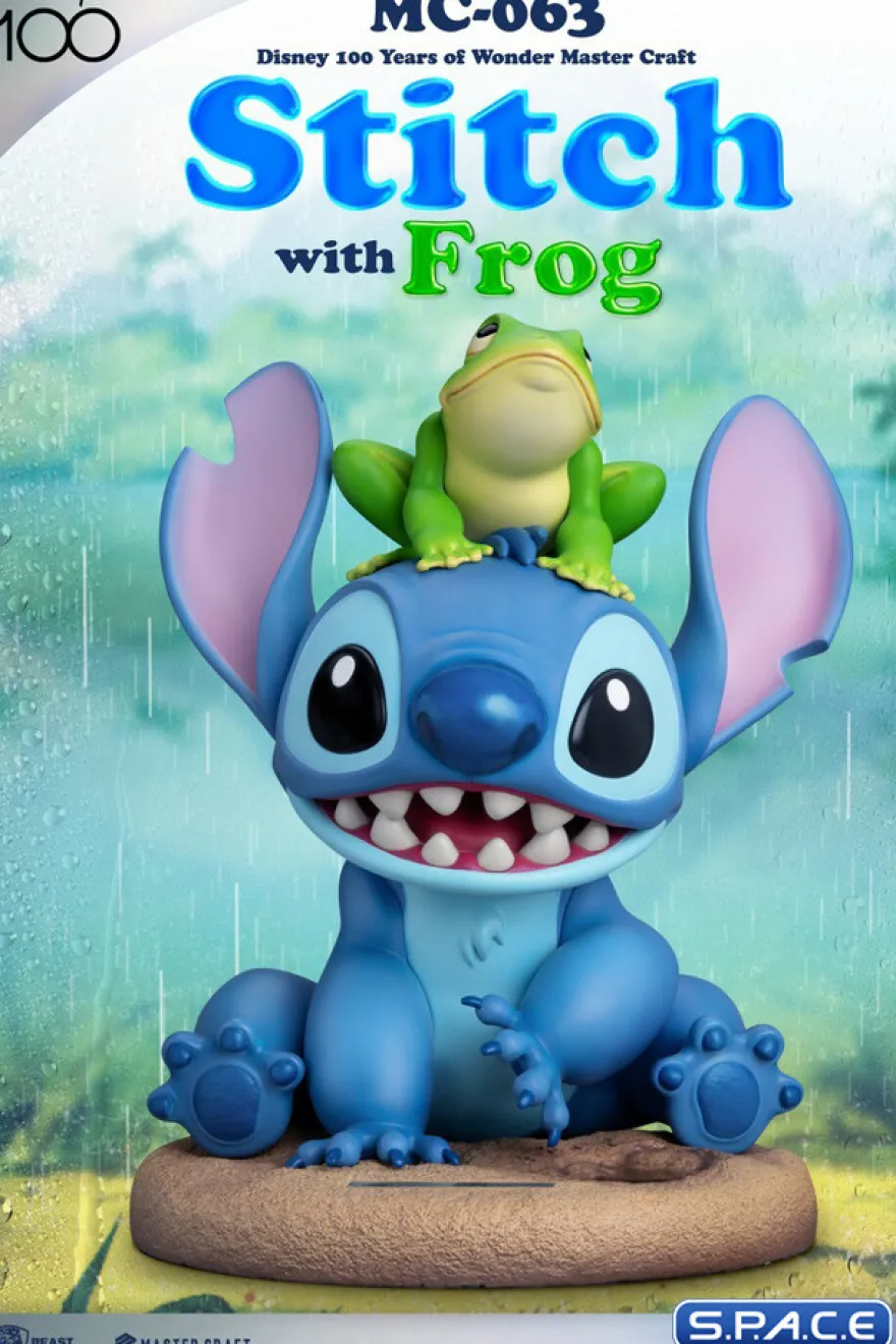 Stitch with Frog Master Craft Statue
